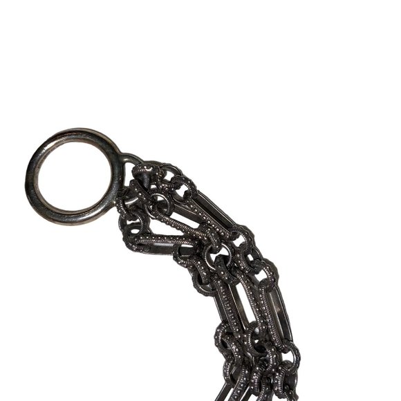 Vintage Barry Kieselstein Cord Sterling Silver Frog Multi Chain Bracelet - Picture 5 of 10